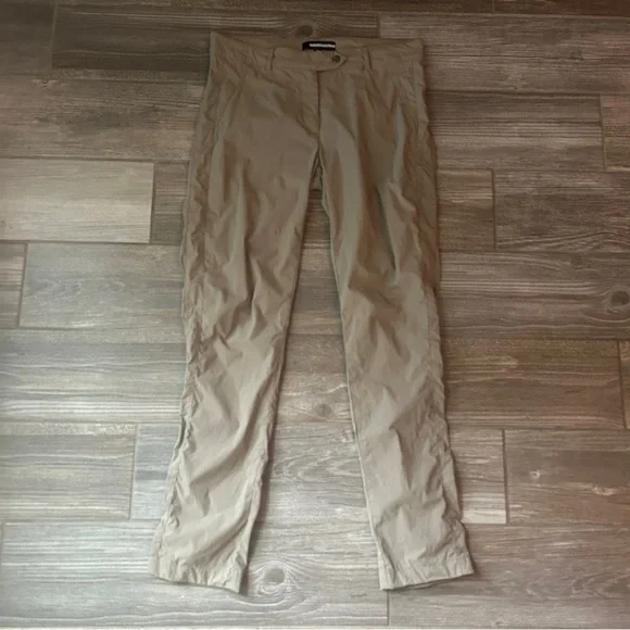 ANATOMIE Women Khaki Lightweight Travel Pants Size M - Picture 1 of 7